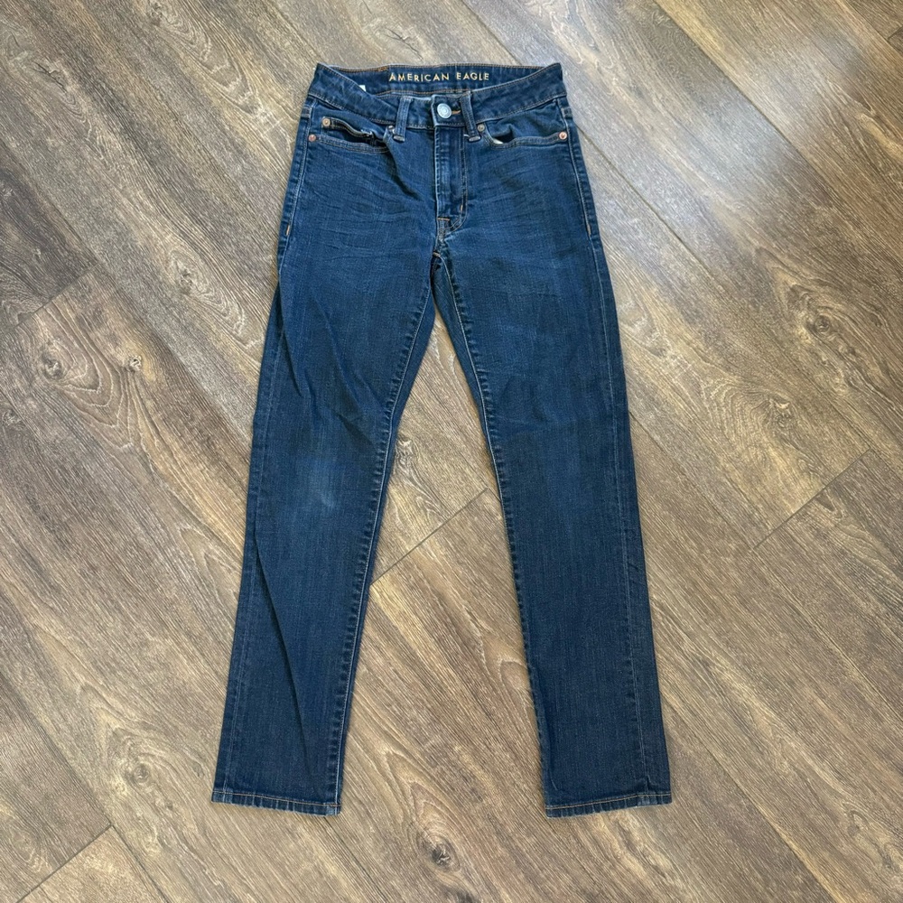 Men’s American Eagle Slim Flex Fit Dark Wash Jeans 26 x 28